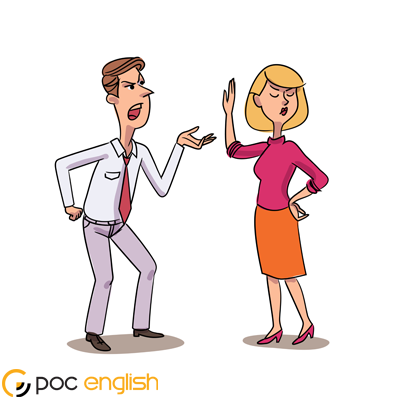To fall out with somebody : Of argument phrasal verbs