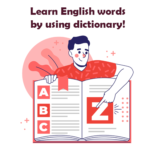 Learn English new words using dictionary