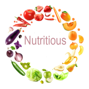 nutritious: of vocabulary about food