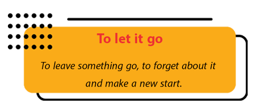 to let it go