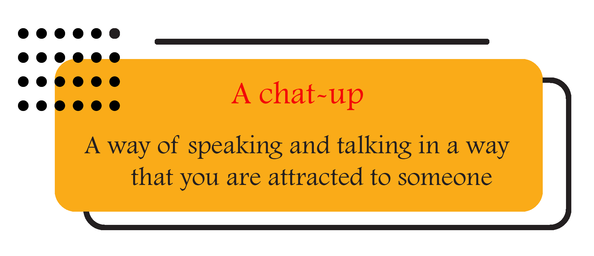 a chat-up