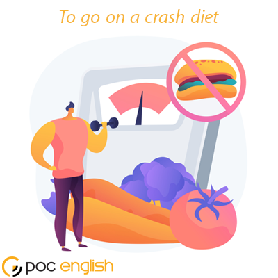 To go on a crash diet: of idioms related to health