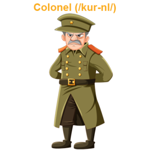 colonel pronunciation