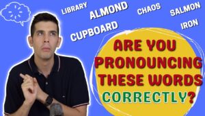 commonly mispronounced words in English