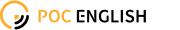 POC English logo