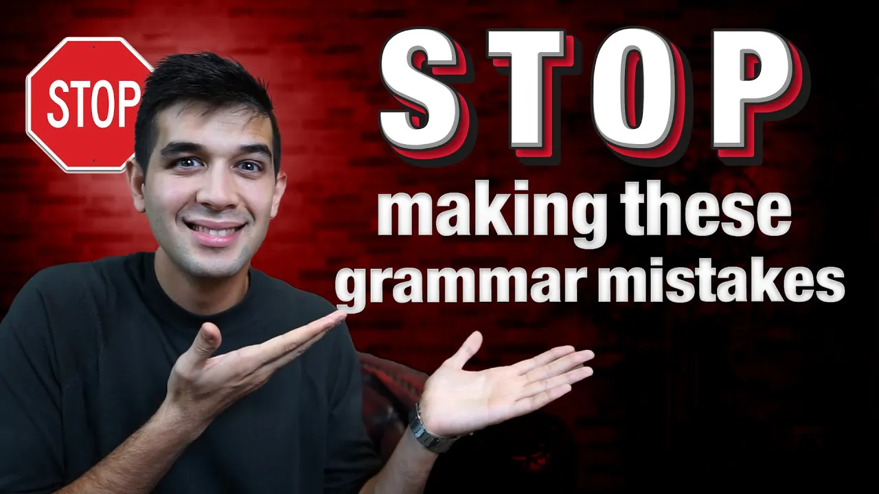Common grammar mistakes with example + video